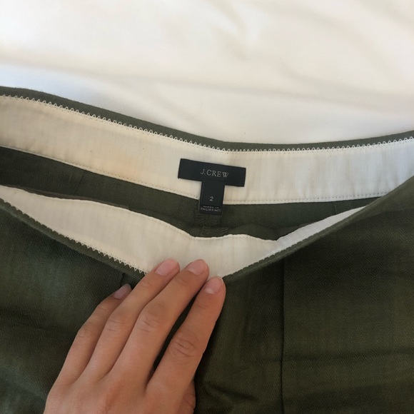J. Crew linen crossover shorts - Picture 4 of 4